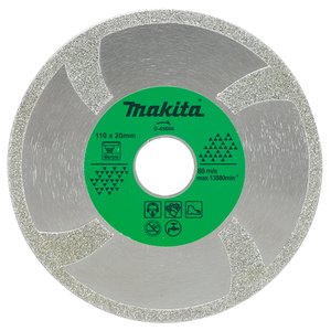 Disco Diamantado Eletrolitico 110Mm X 20Mm Makita - D-45004