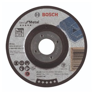 Disco Centro Deprimido 115X7.0X22.23 - 2608603532 - Bosch