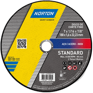 Disco Corte Standard 115X1.0X22.23 Cx24 Imp 000000066252849762