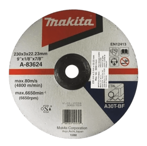 Disco De Corte Para Metal 230Mm A-83624 - Makita