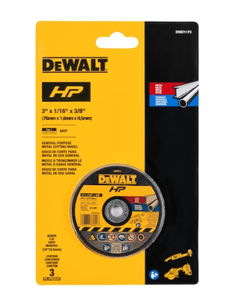 Disco De Corte Abras.hp3 X1/6X3/8 3Pcs Dw8711P3