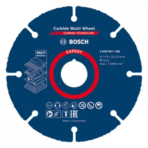 Disco De Corte Carbide Multiwheel 115Mm Bosch - 2608901188