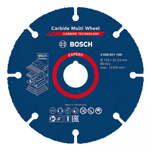 Disco De Corte Carbide Multiwheel 125Mm Bosch - 2608901189