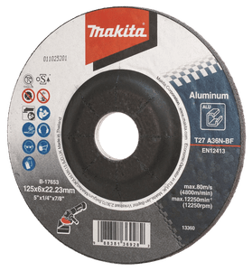 Disco De Desbaste 125X6Mm B-17653 - Makita