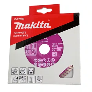 Disco Diamantado Multimateriais 125Mmx20Mm Makita - D-72899