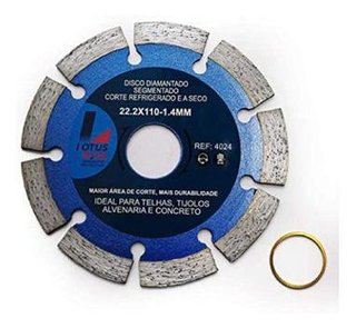 Disco Diamantado 110Mm Seg Plus 1,4Mm - 4024 - Lotus