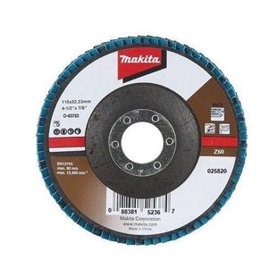 Disco Flap 115Mm 4 1/2" Grão Z60 - D-63753 - Makita