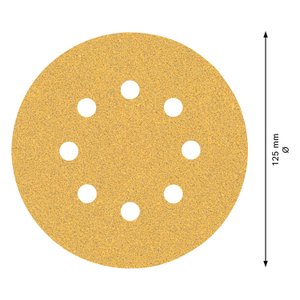 Disco Lixa Expert C470 125Mm G60 Bosch 2608900909000