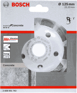 Disco Prato Diamantado Para Concreto 125Mm Bosch - 2608601762
