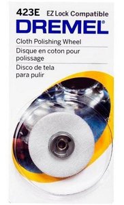 Disco Ez Lock De Feltro Para Polir De 9,5Mm Dremel - 423E - 2615E423Ac