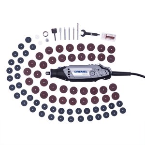 Dremel 3000 Micro Retífica C/ Eixo Flexível 82 Acessórios 220V - F0133000Gb