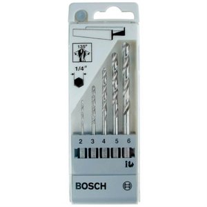 Jogo Brocas Hss C/ 5Pç - 2608595525 - Bosch