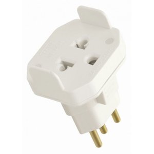 Tomada Pad 2P+T 10A Pt - 08321460 - Fame