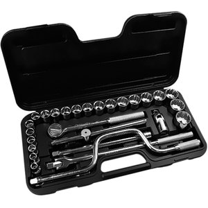 Jogo De Soquetes Estriados 29 Pecas Stanley - 86-504