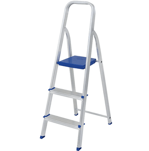 Escada Domestica Aluminio 3 Degraus - Ed3 - Gibafer