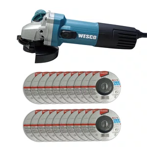 Esmerilhadeira Angular 115Mm(4") 220V WS4762 + 20 Discos de Desbaste 115mm Grão A36N
