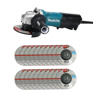 Esmerilhadeira Angular 125Mm(5") 220V Ga5095X04 + 20 Discos de Desbaste 115mm Grão A36N