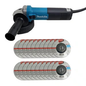 Esmerilhadeira Angular 125Mm(5") 220V Ga5100 + 20 Discos de Desbaste 115mm Grão A36N
