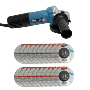 Esmerilhadeira Angular 125Mm(5") 220V Ws4750 + 20 Discos de Desbaste 115mm Grão A36N