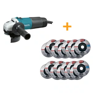 Esmerilhadeira Makita M0901B-220V + Brinde 20 Discos Desbaste