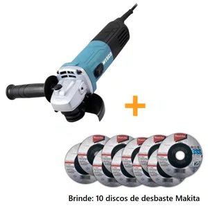 Esmerilhadeira Wesco WS4740 + 10 Discos Makita de Brinde