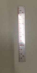 Etiqueta Aluminio Graduado Direita Master Plus - 24317 - Cortag