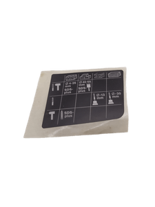 Etiqueta De Papel Auto Colante Bosch 1611110X17