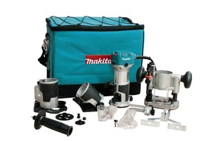 Tupia 6 & 8Mm Makita - Rt0700Cx3-220V