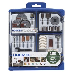 Kit De Acessorios Multiuso 160 Pcs Dremel - 710 - 26150710Ak