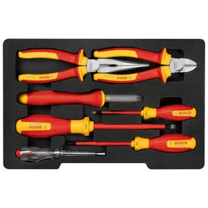 Bosch Jogo De Ferramentas Manuais Variadas Vde Com 7 Peças - 1600A02Ng3