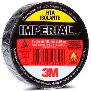 Fita Isol 18Mmx20M Imperial 3M - 1037011820