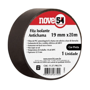 Fita Isol 19Mmx20M Preta 954 1137192074