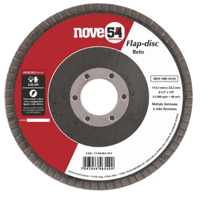 Flap Disc Reto 4.1/2"  G 80 (C.fibra)954 1240081412