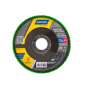 Flap Fibra R244 Standard 115X22.23 0040 Cx100 000000066254443861