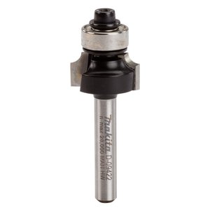 Fresa P/Bordas Meia Cana C/Rolam Ht 6Mm - D-09422 - Makita