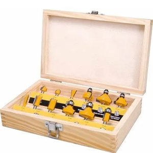 Fresa P/Madeira Jogo C/12Pc Vonder 5314120120