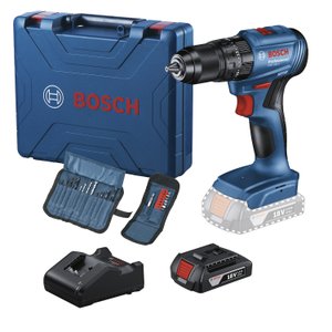 Furadeira Parafusadeira Impacto 18V Bosch Gsb185Li-1Bx Sem Fio, 1 Bateria 23 Ac