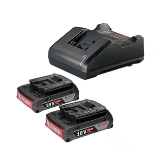 Gal 18V-20 + 2X Gba 18V 2,0 Ah - 1600A02Rn1