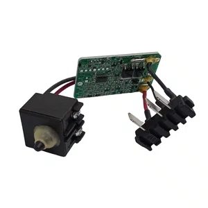 60044045 Worx - Interruptor E Placa Pcb Para Esmerilhadeira Wx800.9