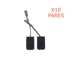 Kit 10 Pares De Escova De Carvão 1607000V53 BOSCH