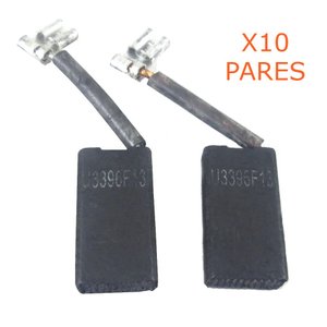 Kit 10 Pares De Escova De Carvão 1619P06346