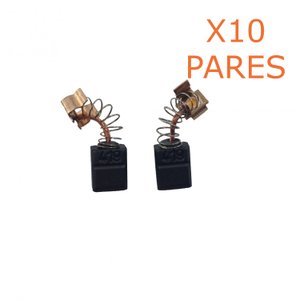 Kit 10 Pares De Escova De Carvão Cb419 Makita