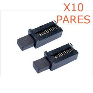 Kit 10 Pares De Escova De Carvão F000611007 Bosch