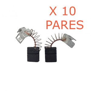 Jogo 10 PARES DE ESCOVA DE CARVÃO F000611036 BOSCH