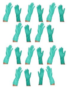 Kit 10 pares de Luva Nitrili-ka 10 Verde T.08-m 02.07.1.2 Kalipso - 02.07.1.2