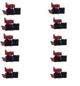Kit+10  Interruptor 110v Para Furadeira Bosch Gsb 20-2 Re - 1607200266