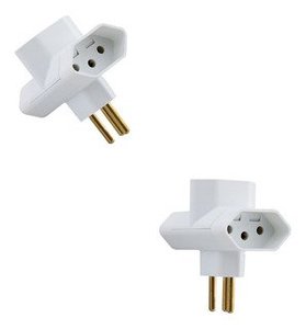 Kit 10 Plug T Branco 57400/071 Tramontina