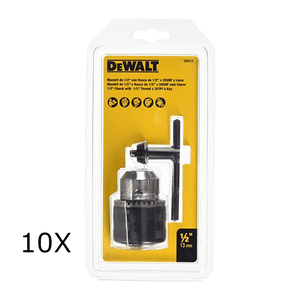 KIT 10 UNIDADES DW21E Mandril Com Chave 1/2 Dewalt 13mm Dewalt