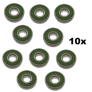 Kit 10 unidades Rolamento De Esfera 6201ddw Makita - 211129-9 original