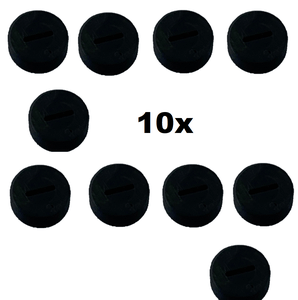 Kit 10 unidades tampa Da Escova Da Serra Marmore Makita - 643750-0